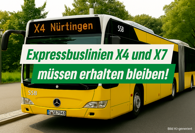 Petition zum Erhalt der Linien X4 und X7